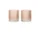 Poháre na vodu Ripple Tumbler set 2 ks, blush