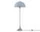 Stojacia lampa Panthella 500, original opal blue grey