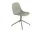 Stolička Fiber Side Chair Swivel Base, dusty green