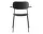 Stolička Co Chair s podpierkami rúk, black oak