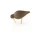 Drevený vtáčik Shorebird Small, walnut / brass