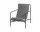 Textilný podsedák Palissade Lounge Chair High quilted cushion, anthracite