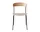 Stolička Missing Chair, lacquered oak