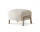 Pouf Wulff ATD3, oak/Sheepskin Moonlight
