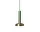 Závesná lampa Blend, green/brass