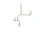 Luster Mobil 70, brushed brass