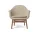 Kreslo Harbour Lounge Chair, walnut/Bouclé 02