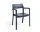 Stolička Pastis Armchair, steel blue
