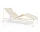 Lehátko Palissade Cord Chaise Longue, cream white