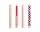 Sviečky Pattern Candle set 4ks, reds and bordeaux