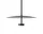 Závesná lampa Reflection Ø40, black lacquered aluminium