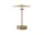 Prenosná lampa Reflection, brass lacquered aluminium