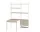 Policová zostava String Workspace E, beige