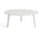 Stolík Bella Coffee Table Ø80x32, white