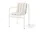 Textilný podsedák Palissade Dining Armchair Soft Quilted Cushion, cream white