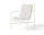 Textilný podsedák Palissade Lounge Chair High Soft Quilted Cushion, cream white