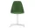 Stolička Eames DSL, forest / white