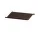 Polica String Shoe Shelf Metal 58 x 30, dark brown