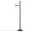 Stojacia lampa Nocturne Bowl F1, black