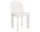 Stolička Chisel 65, cream white lacquered beech