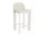 Barová stolička Chisel 35 H65, cream white lacquered beech / Mode 11