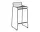 Barová stolička Hee Bar Stool, high black