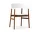 Stolička Herit Armchair Smoked Oak, white