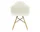 Stolička Eames DAW, pebble