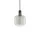 Závesná lampa Amp Small, smoke / black