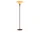 Stojacia lampa PH 3½-2½, aged brass/yellow glass