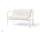Textilný podsedák Palissade Dining Bench quilted cushion, cream white