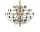 Luster 2097/50 Frosted Bulbs, brass