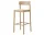 Barová stolička Betty TK17, oak/Fuse 421