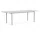 Stôl Annex Overhang 240x90, anodized/cloud grey