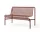 Lavička Palissade Dining Bench without Armrest, iron red