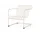 Kreslo Palissade Cantilever Lounge Chair Low, cream white