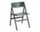 Skladacia stolička Backflip, cedar green lacquered beech