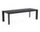 Stôl Chisel 30 Rectangular 250x95 cm, black lacquered oak