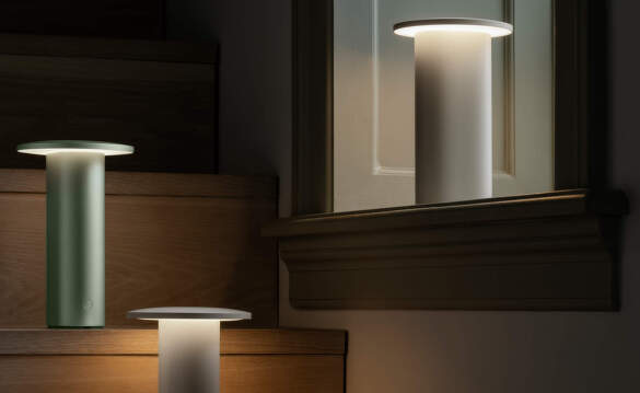 Prenosné lampy Solae od Fritz Hansen