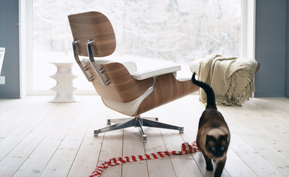 Kreslá Vitra Eames Lounge Chair & Ottoman