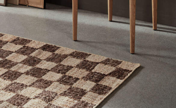 Koberce Check Wool Jute od Ferm Living