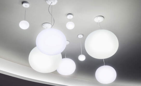 Svietidlá Glo-Ball od Flos