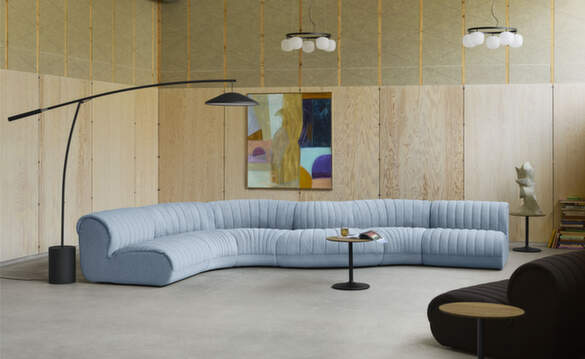 Modulové sedacie súpravy Coltre od Muuto