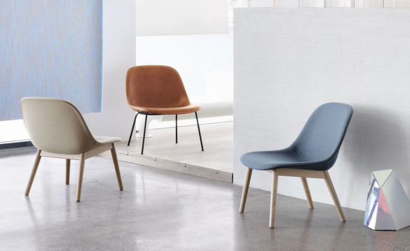 Stoličky Muuto Fiber Lounge