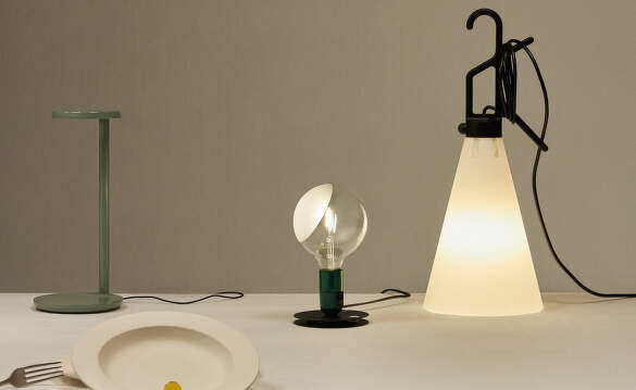 Stolné lampy Lampadina od Flos