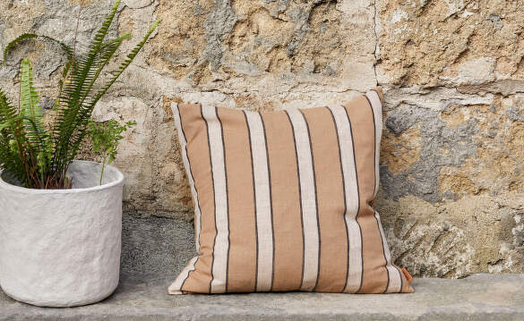 Brown Cotton Cushions