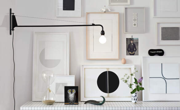 Nástenné lampy Potence od Vitra