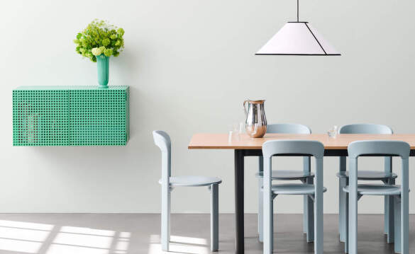 Skrinky Perforated Cabinet od HAY