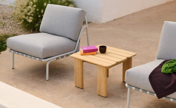 Zahradný nábytok Assemble od Muuto