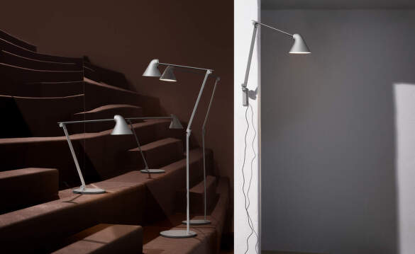 Lampy NJP od Louis Poulsen
